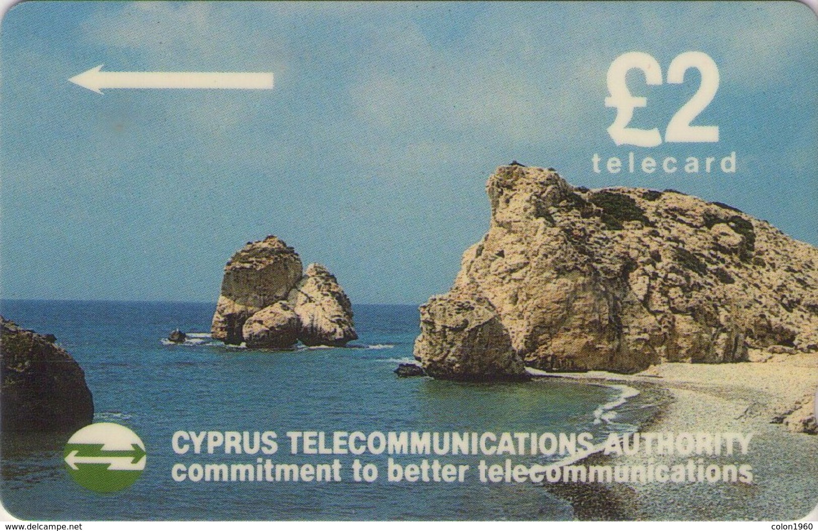 TARJETA TELEFONICA DE CHIPRE. 14CYPB (139). - Chipre