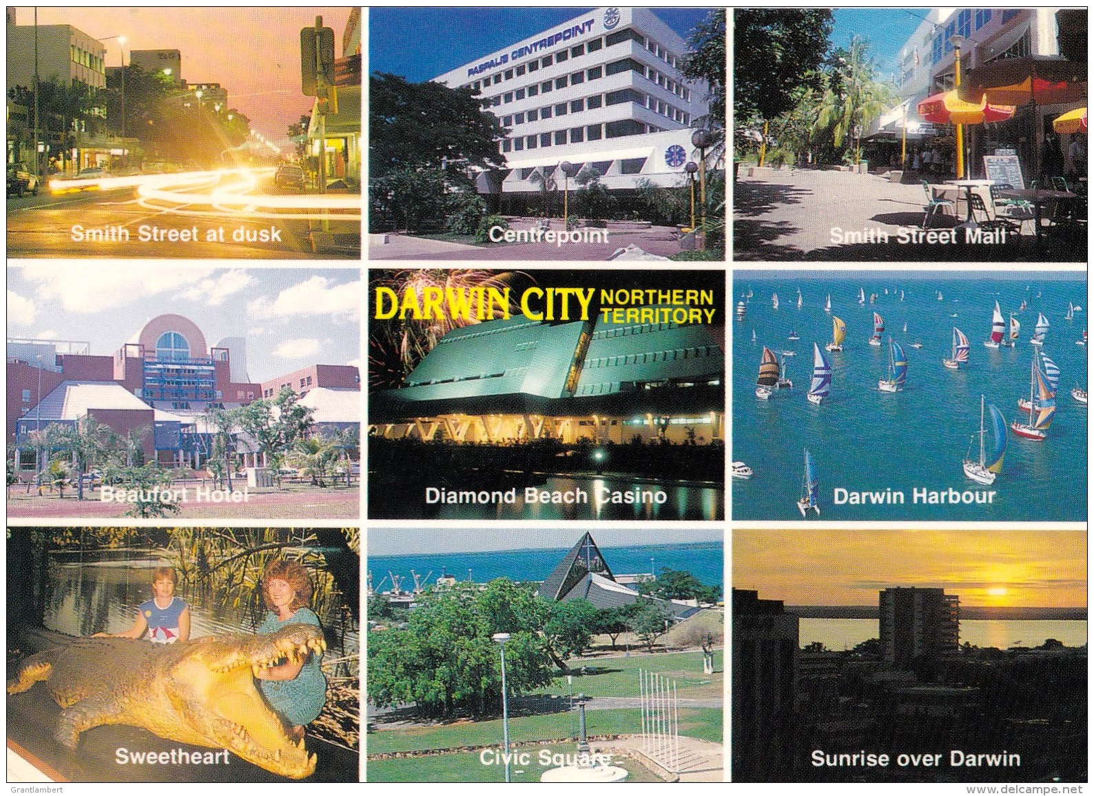 Australia - Darwin Multiview, NT Unused - Darwin