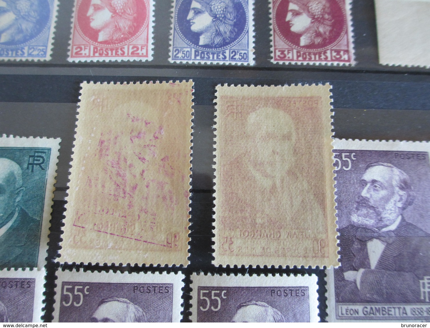 STOCK FRANCE 1900/1959 NEUF AVEC CHARNIÈRE COTE 3579 EUROS A VOIR 61 SCANS