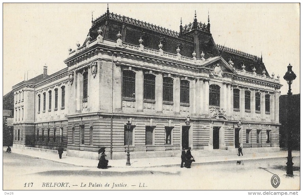 Belfort - Le Palais De Justice - Carte LL N°117 Non Circulée - Belfort – Le Lion