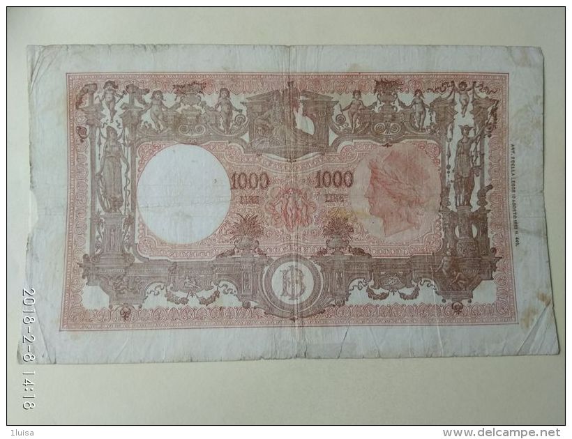 1000 Lire 1946 19/12/1946 - 1000 Liras