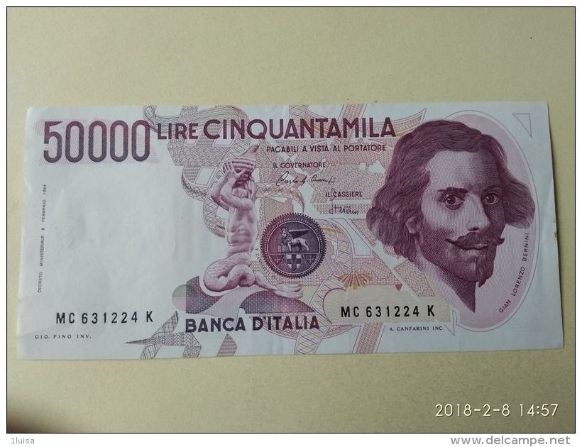 50000 Lire 1984 - 50000 Liras