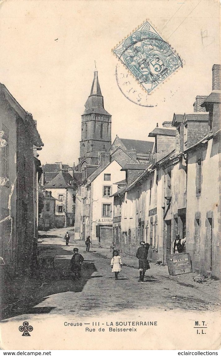 La Souterraine       23       Rue De Beissereix     (voir Scan) - La Souterraine