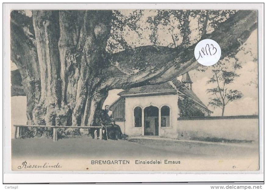 CPA  - 18173 - Suisse - Bremgarten - Riesenlinde  Einsiedelei Emaus - Bremgarten