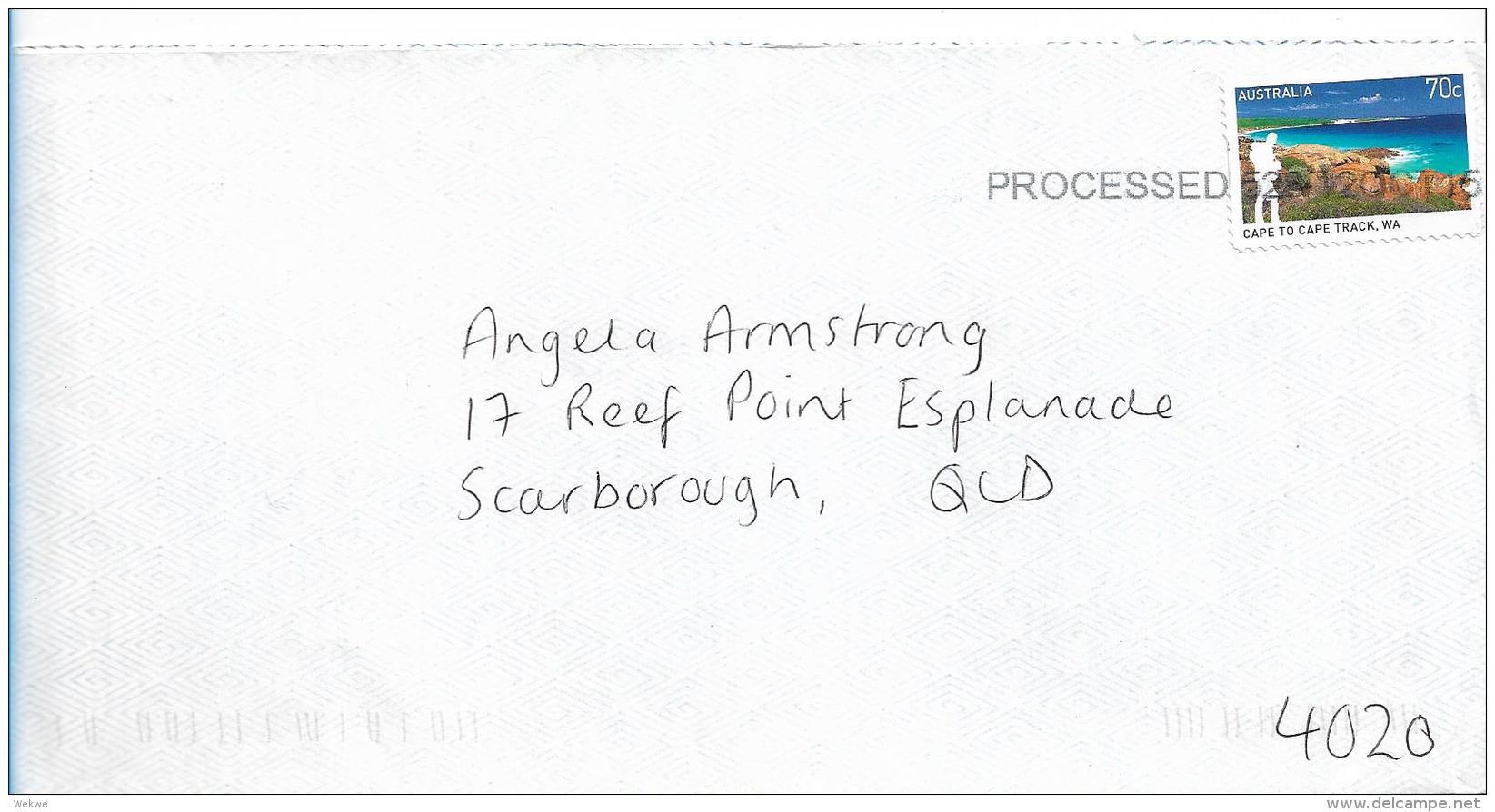 Aus453a/   AUSTRALIEN - KüstenstrassenCape To Cape 2015 - Briefe U. Dokumente