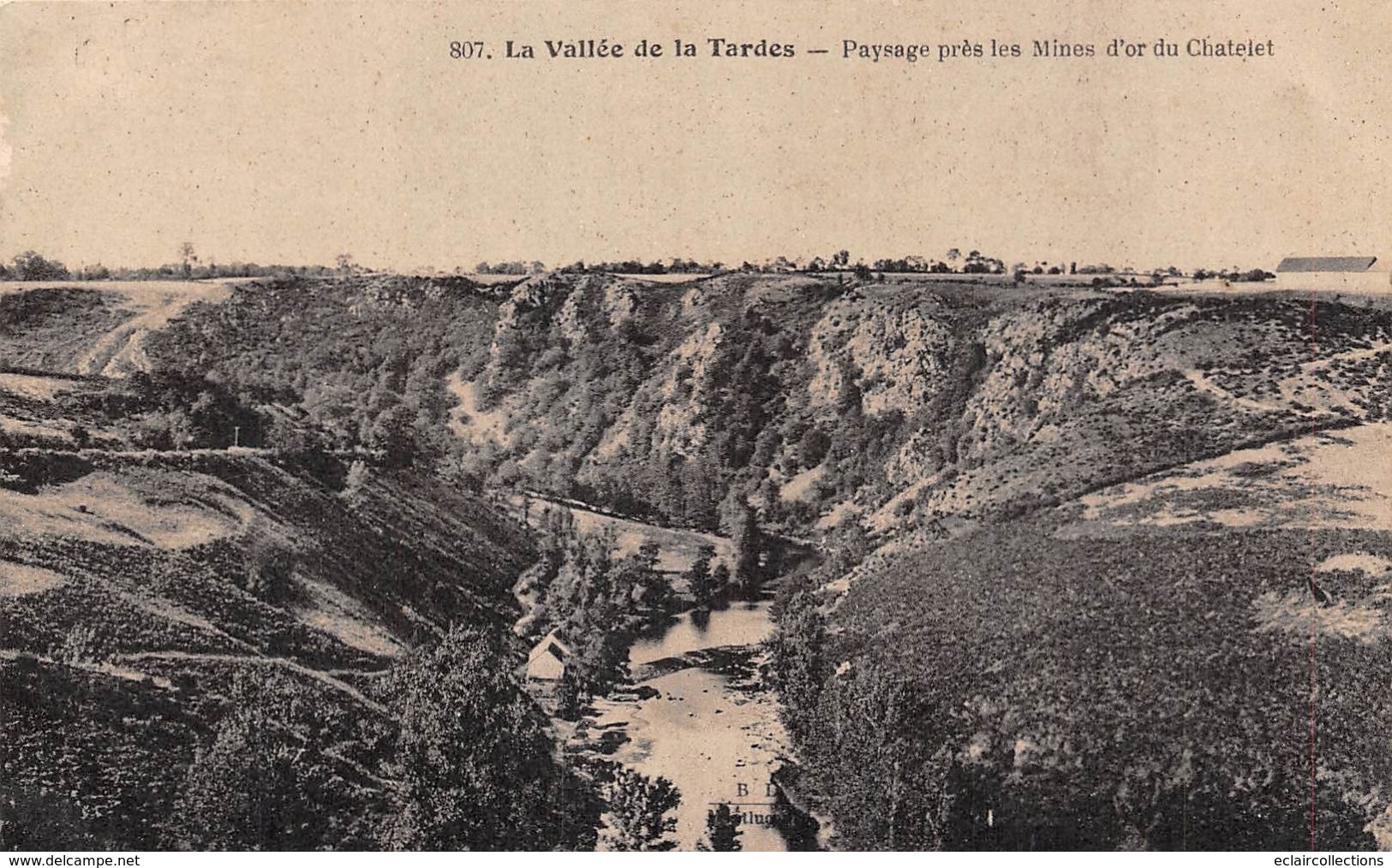 Chambon Sur Voueize       23       Mines Du Châtelet  Vue D'ensemble Près Des Mines         (voir Scan) - Chambon Sur Voueize