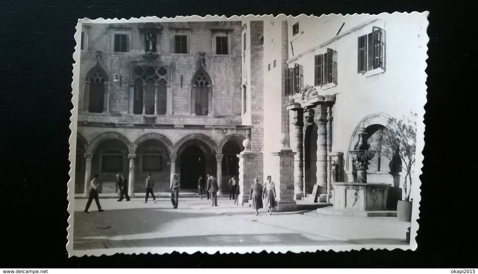 DUBROVNIK ZADAR KORCULA CROATIE EUROPE LOT 24 PHOTOS ORIGINALES EN NOIR - BLANC ANNÉES 1940 - 1950