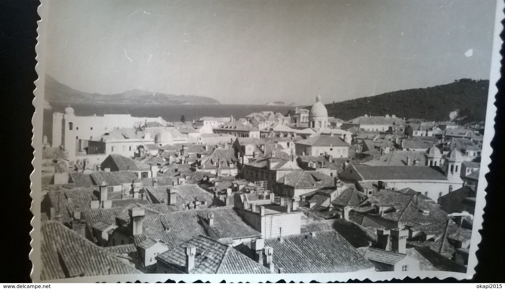 DUBROVNIK ZADAR KORCULA CROATIE EUROPE LOT 24 PHOTOS ORIGINALES EN NOIR - BLANC ANNÉES 1940 - 1950