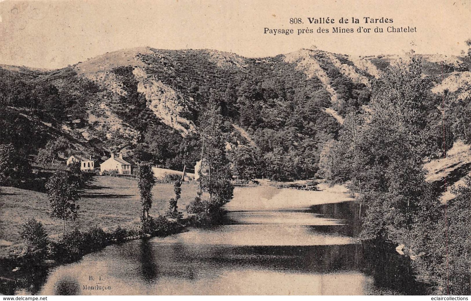 Chambon Sur Voueize       23       Mines D'or  Du Châtelet  Paysage          (voir Scan) - Chambon Sur Voueize