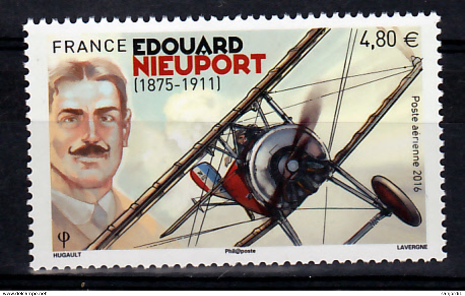 France PA  80 Nieuport Neuf ** TB MNH Sin Charnela Faciale 4.8 - 1960-.... Nuovi