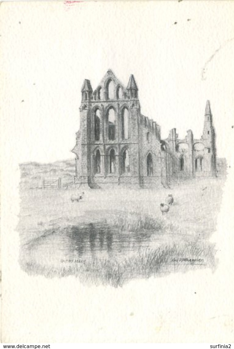 YORKS - WHITBY ABBEY By COLIN WILLIAMSON - ART - Whitby