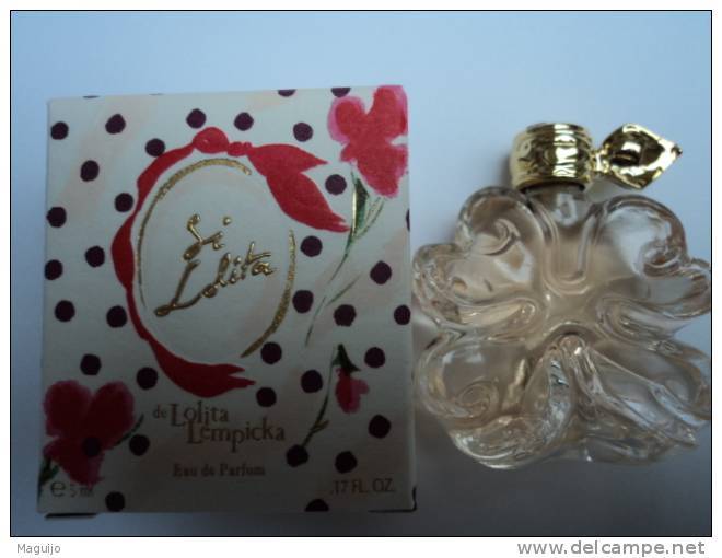 LOLITA LEMPICKA "" SI LOLITA"" MINI EDP 5 ML LIRE §§§ - Miniaturen Flesjes Dame (met Doos)