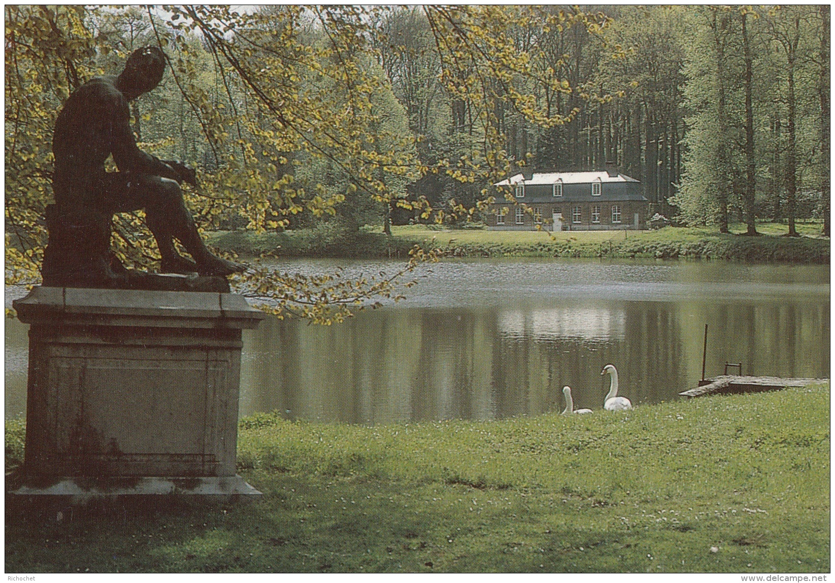 Enghien -  Le Pugiliste Et La Halte Du Miroir - Enghien - Edingen