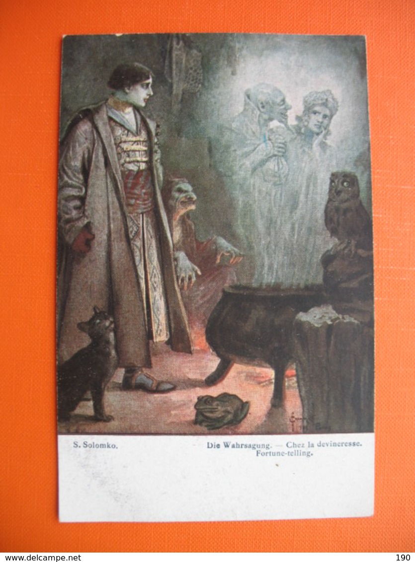 R.M.No.94:S.Solomko.Die Wahrsagung.-Chez La Devineresse.Fortune-telling. - Solomko, S.