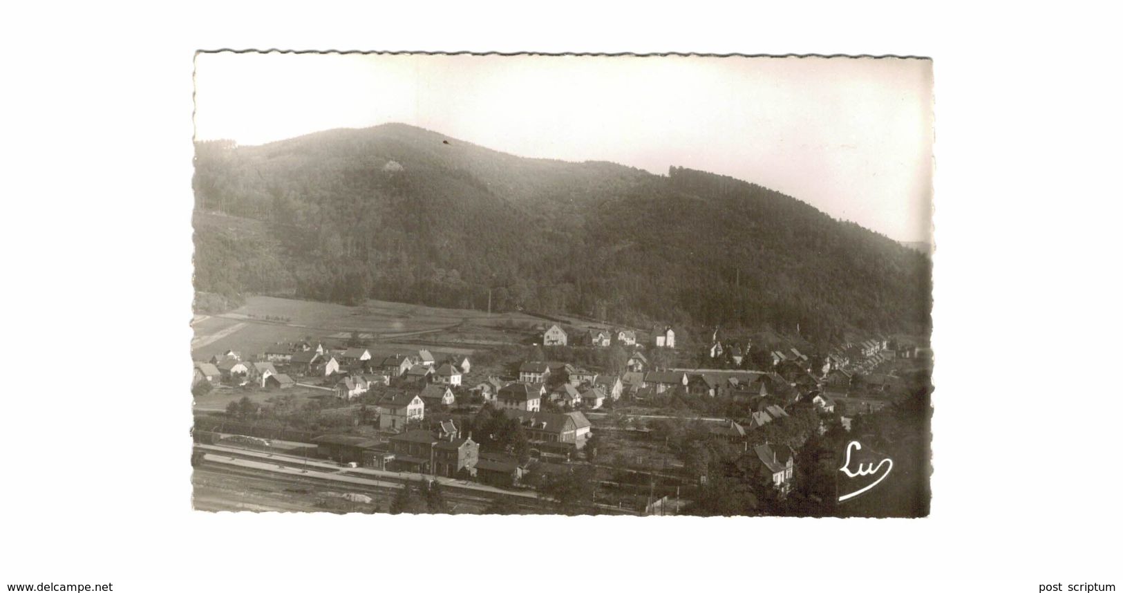 Rothau Vue Partielle Avec Gare - Rothau