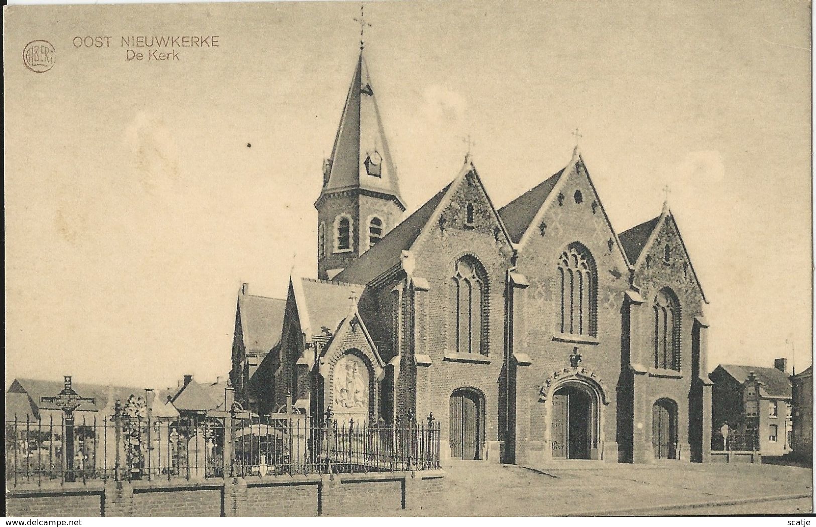 Oost Nieuwkerke    De Kerk - Staden