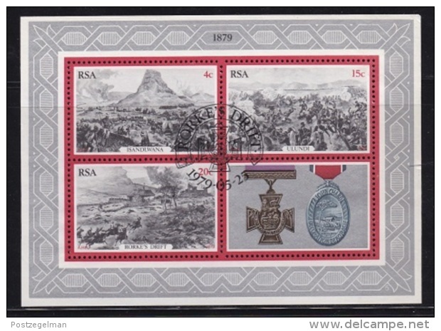 RSA, 1995, Cancelled To 0rder Block, Zulu War  Bl5, #5357 - Gebruikt