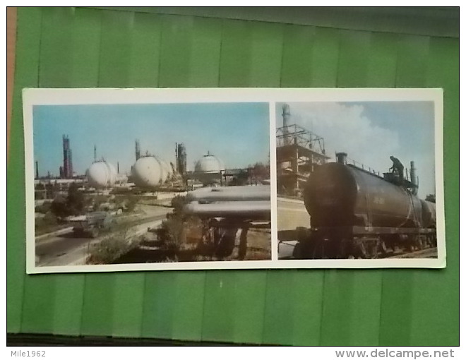 Kov 3060 - AZERBAIAN , SUMGAIT GIGANTIC CHEMISTRY, TANK, RAILWAY, Arme Char - Azerbaigian