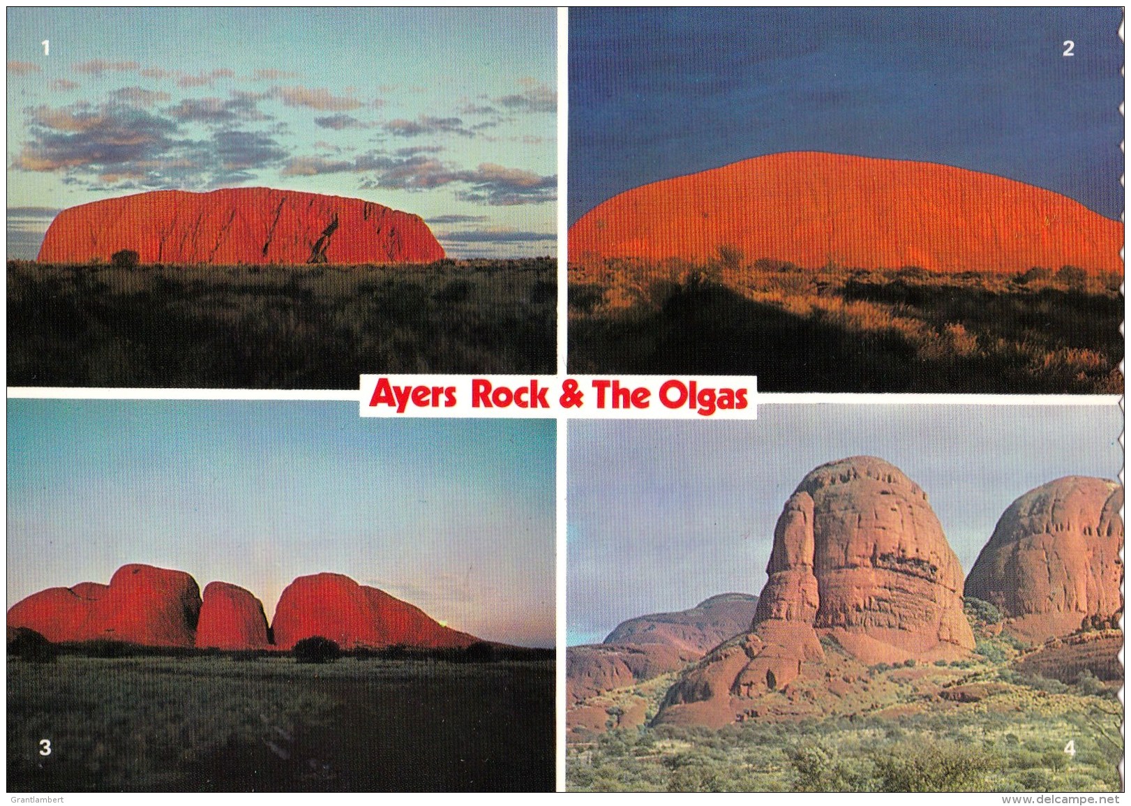 Australia - Ayers Rock &amp; The Olgas, NT Unused - Uluru & The Olgas