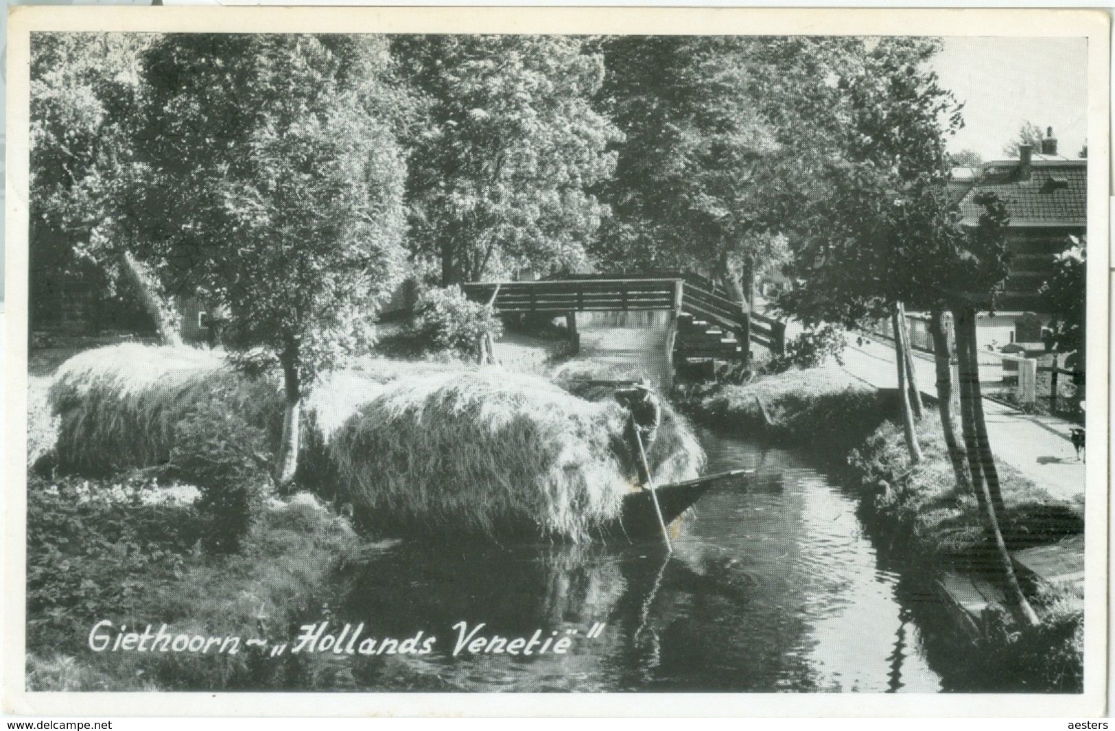 Giethoorn; Hollands Venetië - Gelopen. (Gebrs. Koppers - Giethoorn) - Giethoorn