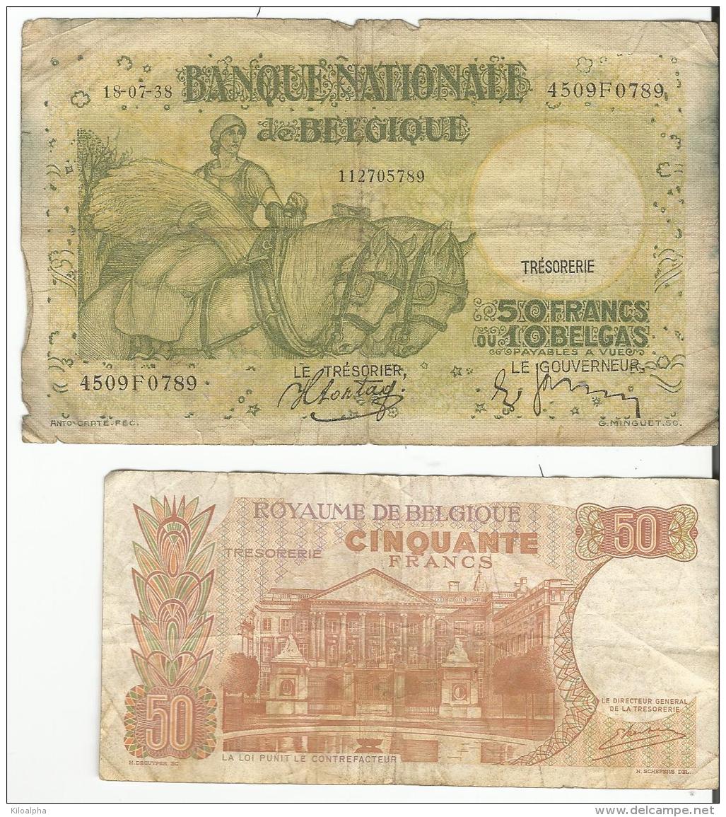 Billets De 50 Francs - Other & Unclassified