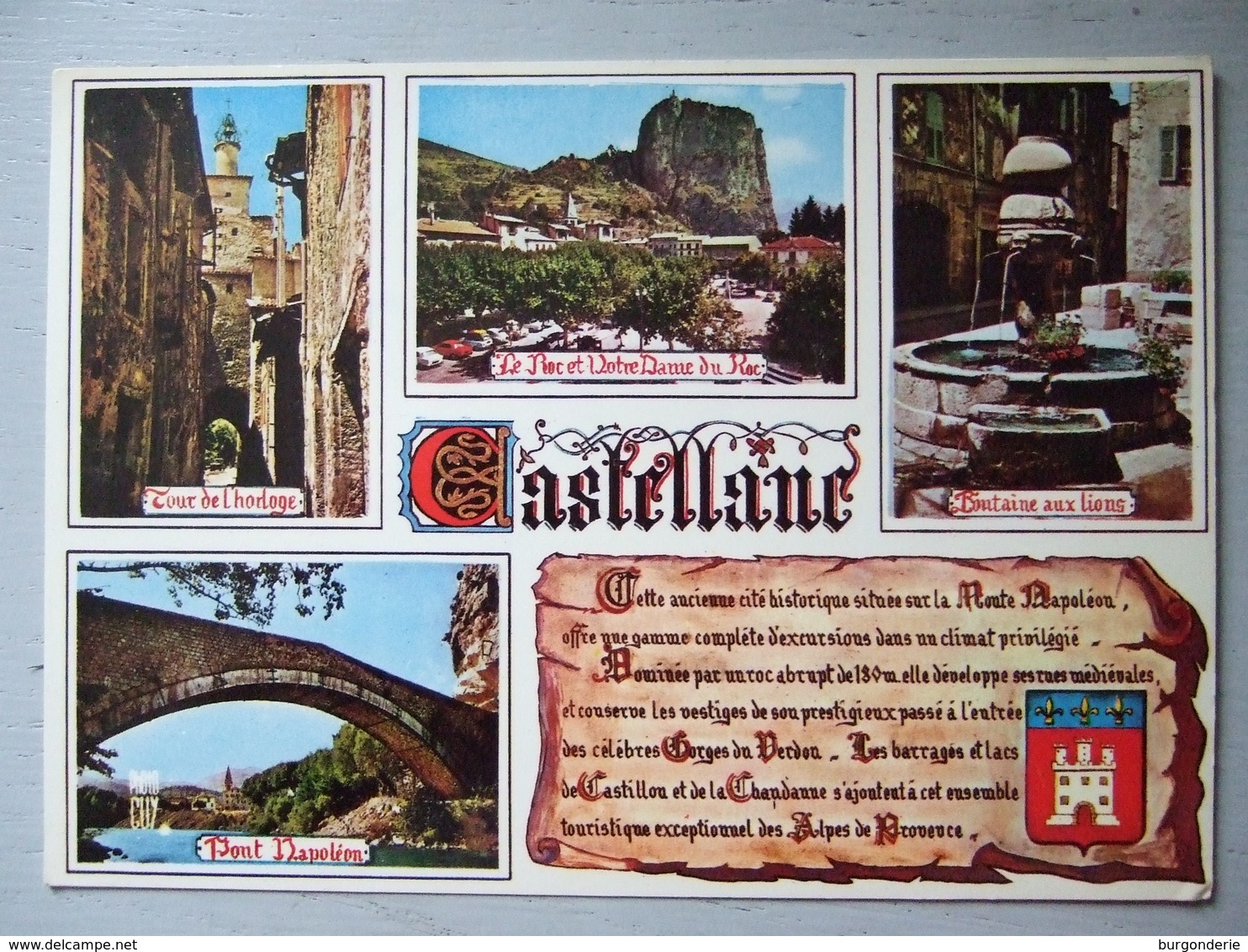 Arrondissement de CASTELLANE / LOT DE 12 CARTES