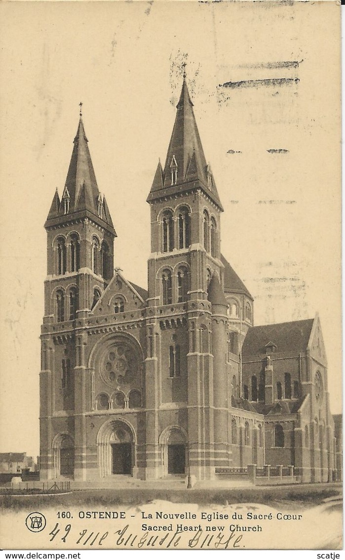 Ostende     La Nouvelle Eglise   -   1931 - Vleteren