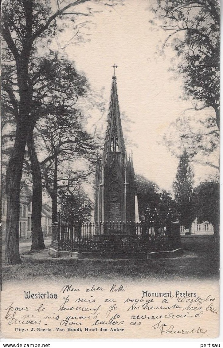 Monument Peeters 1903 - Westerlo