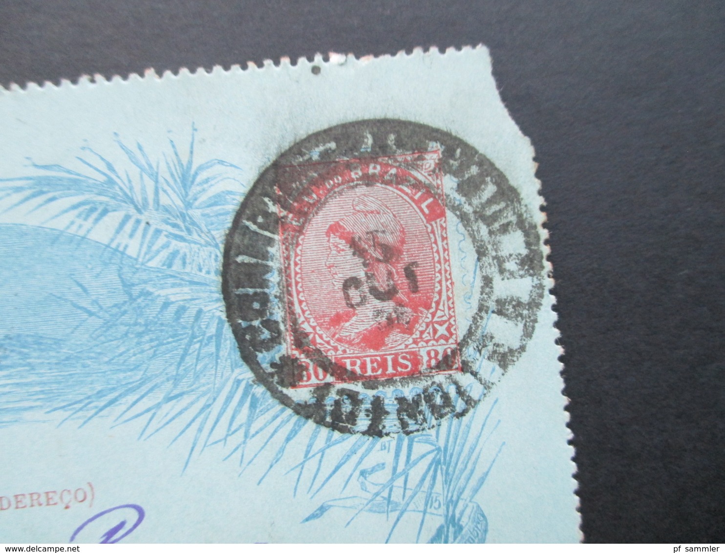Brasilien Kartenbrief Carta Bilhete. Capital Federal. Ambulante - Covers & Documents