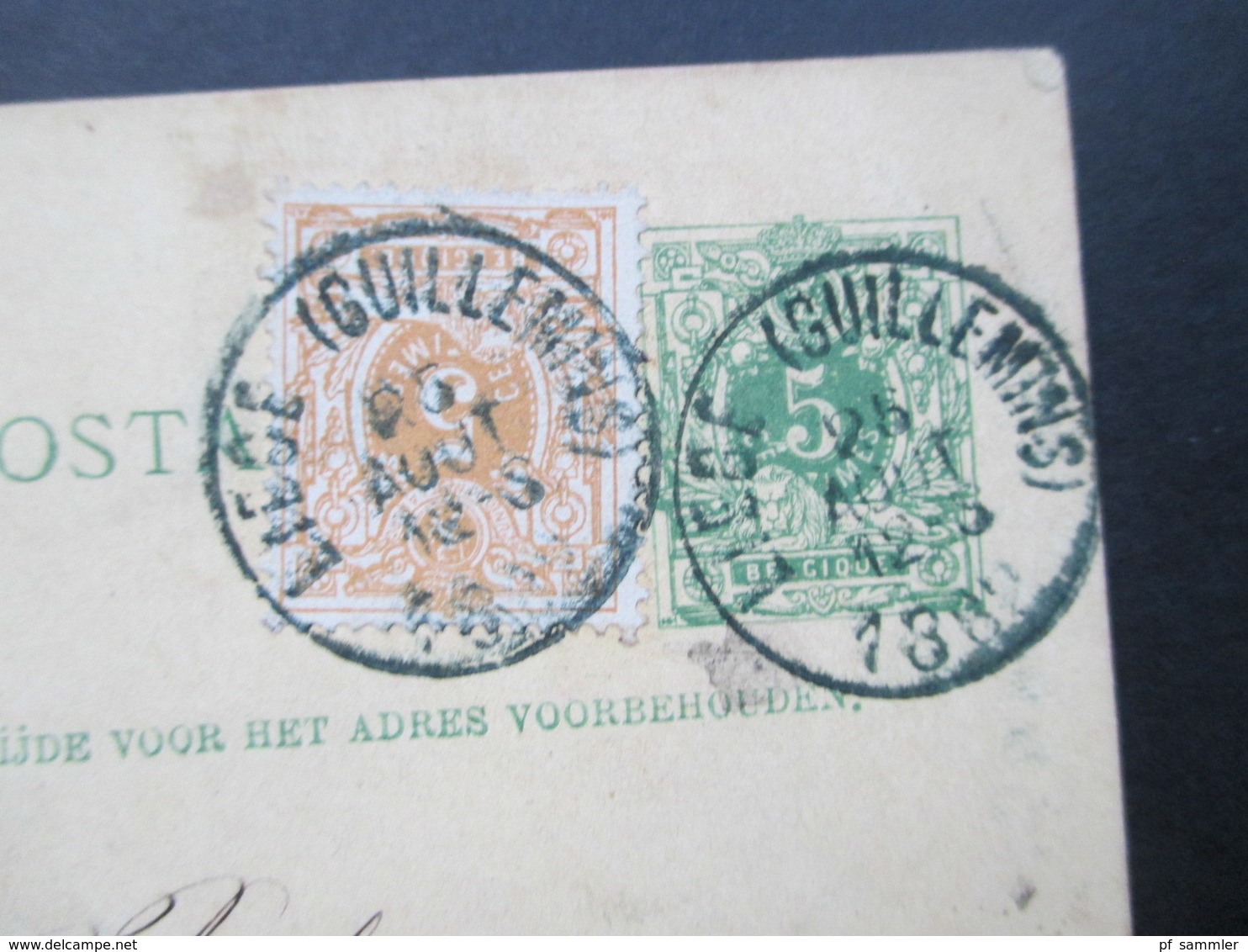 Belgien 1878 U. 1882 2 Ganzsachen Mit Zusatzfrankatur Nach Sagan - 1869-1883 Leopoldo II