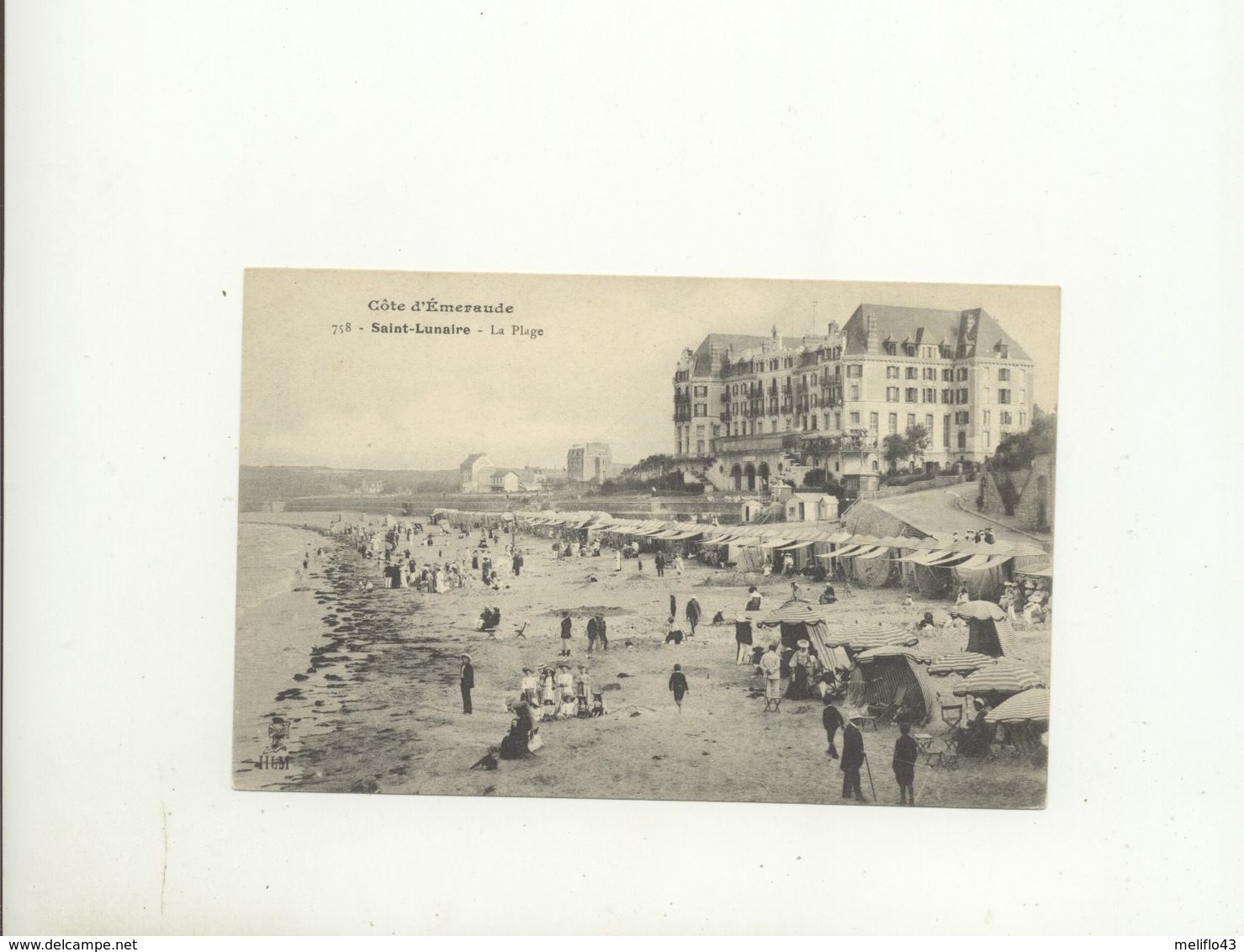 35/ CPA A - Saint Lunaire - La Plage - Saint-Lunaire