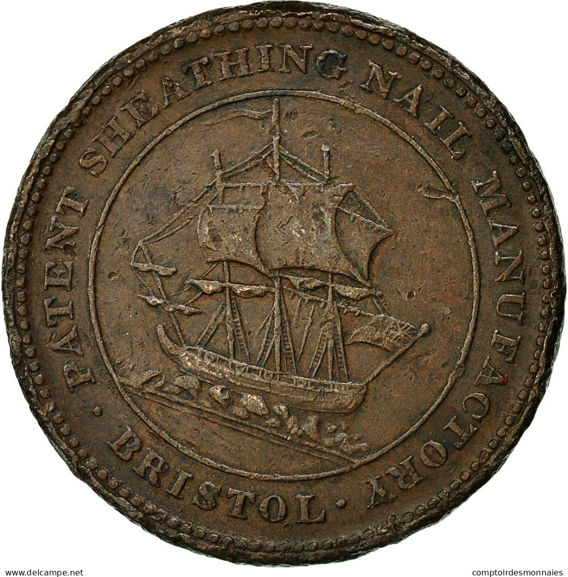 Jeton, Grande-Bretagne, Gloucestershire, Penny Token, 1811, TTB, Cuivre - C. 1 Penny