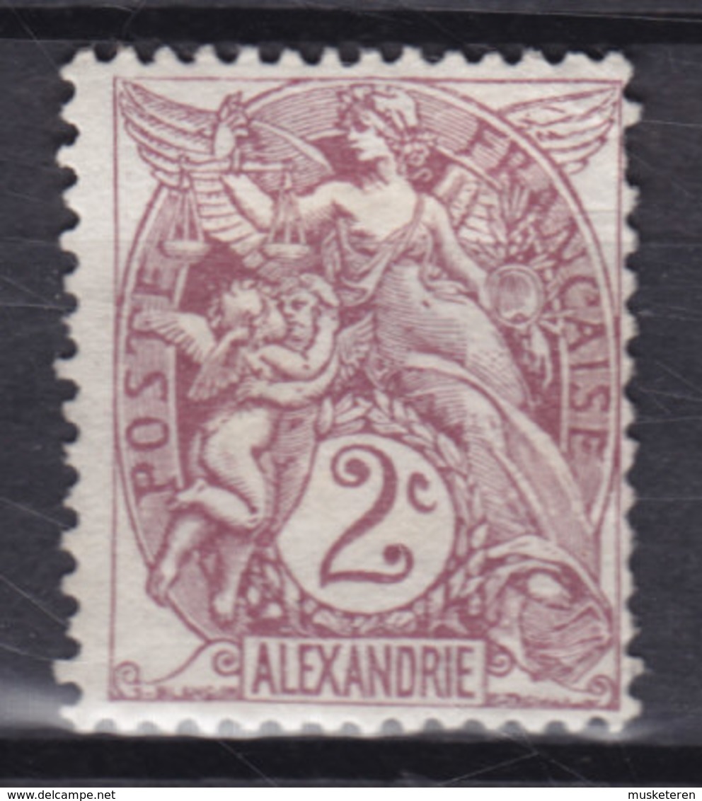 Alexandria 1902 Mi. 17    2c. Blanc MNG (*) - Neufs