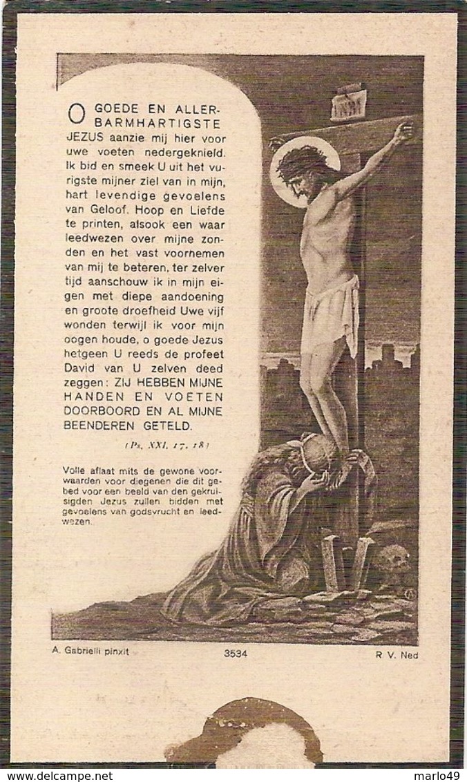 DP. JULES SABOT ° RUMBEKE OP 'T HOF VAN HERENTHOUT 1882 - + OP 'T HOF MOUTIERS (CALVADOS)  FRANKRIJK 1929 - Religion & Esotérisme