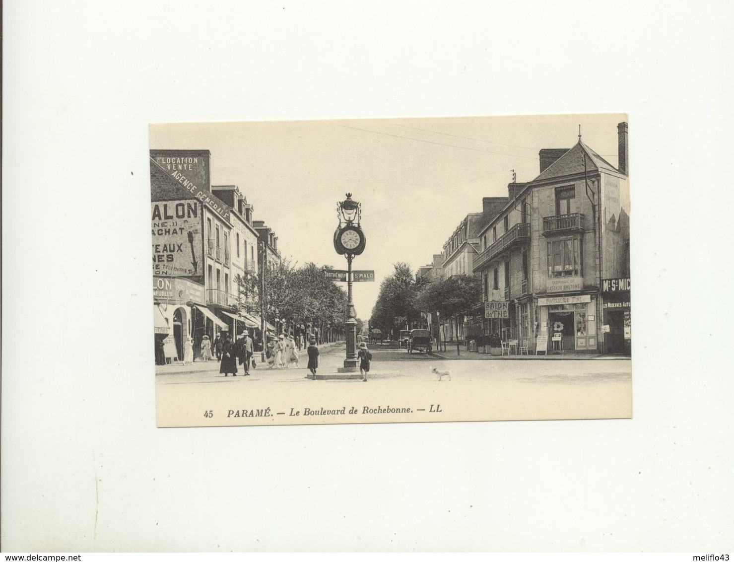 35/ CPA A - Paramé - Le Boulevard De Rochebonne - Parame