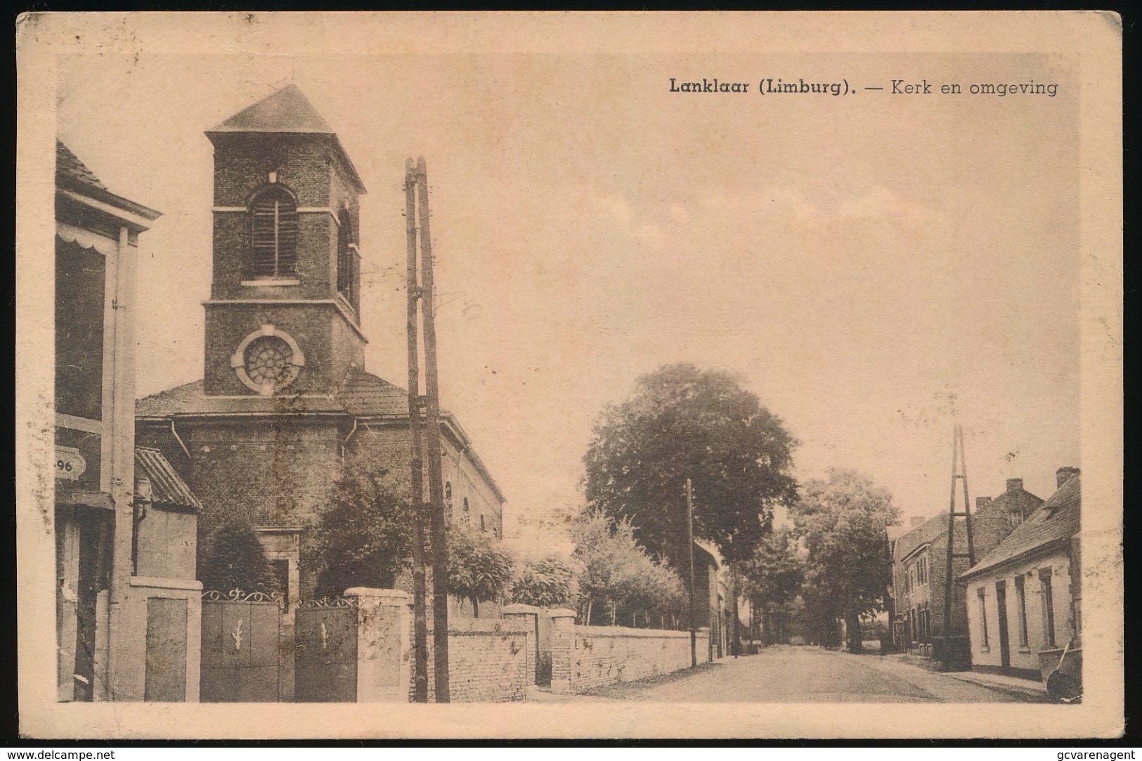 LANKLAAR   KERK EN OMGEVING - Dilsen-Stokkem