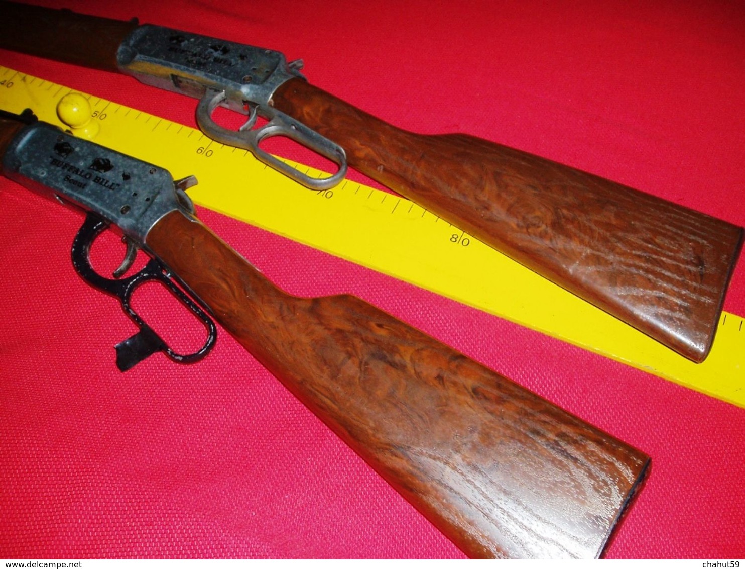 2 ANCIENNES CARABINES "WINCHESTER A BILLES" BUFFALO BILL Scout Marque UMAREX. - Armes Neutralisées