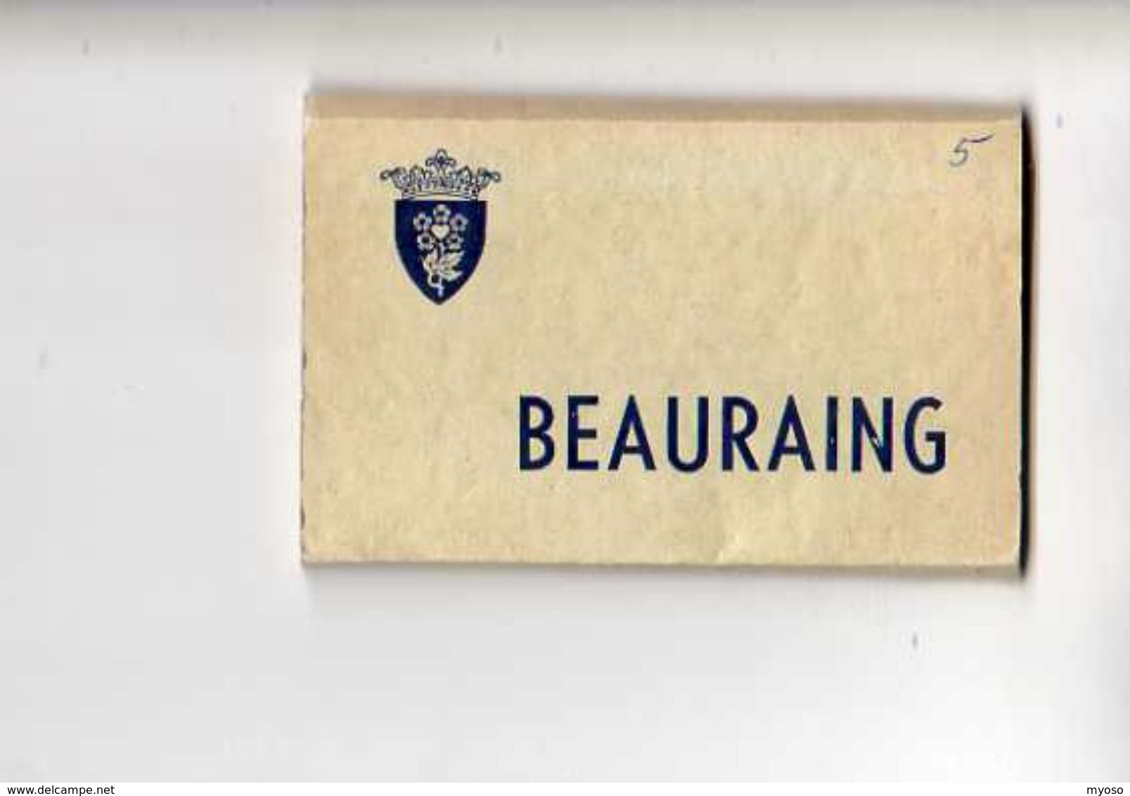 Beauraing Mini Pochette  Depliant  De 10 Photos - Beauraing