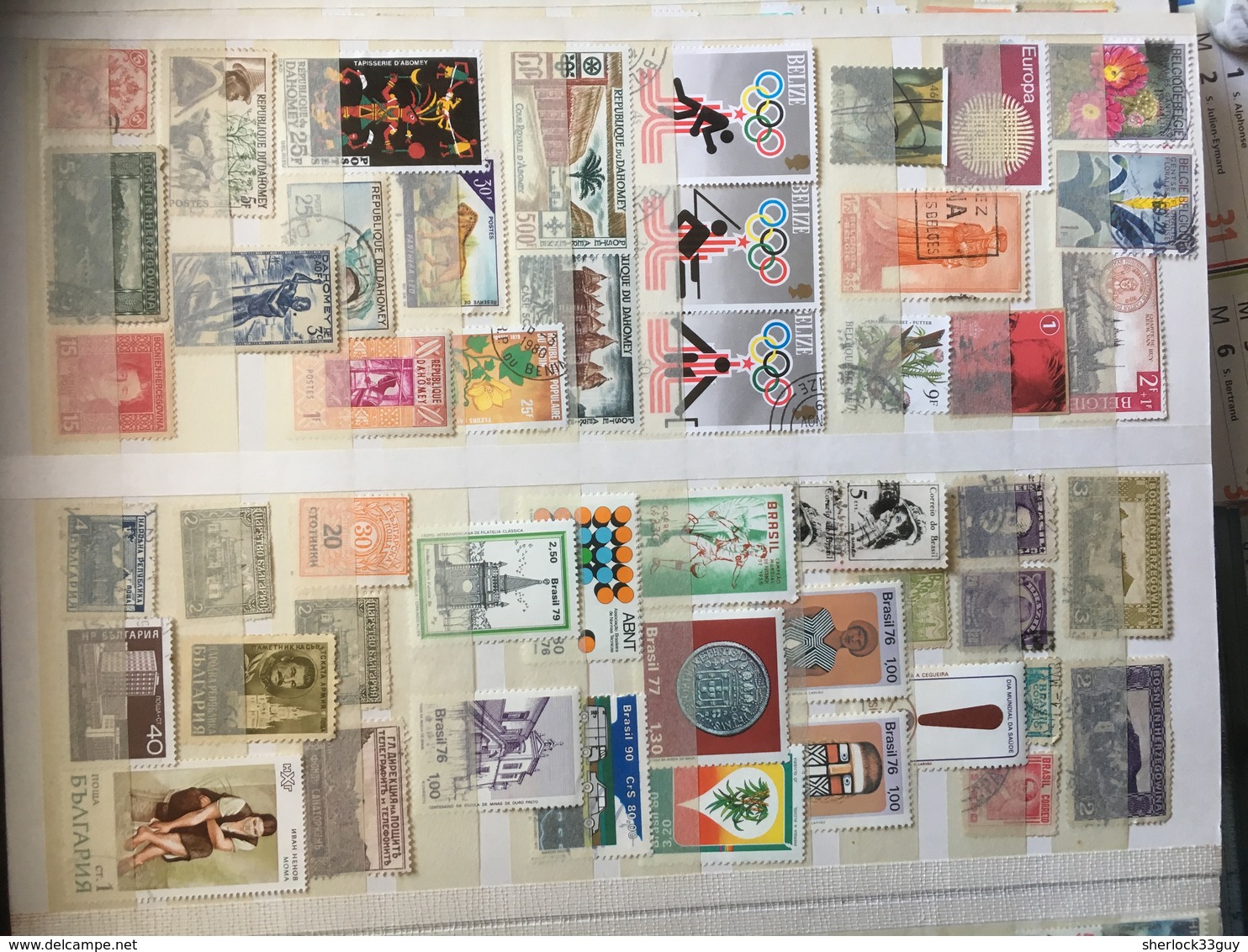 DIVERS FRANCE + MONDE. Plus de 1500 timbres. Forte côte