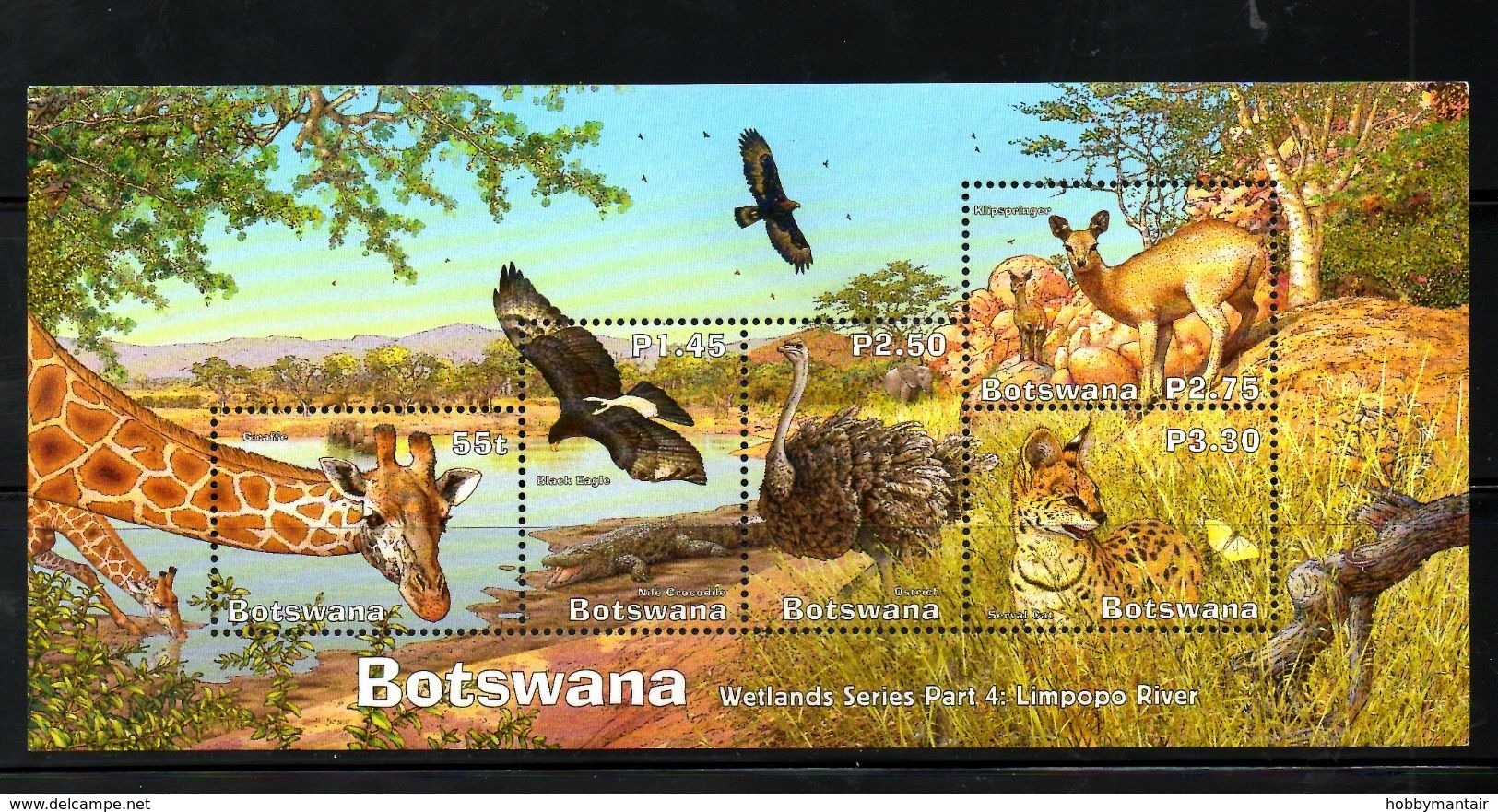 BOTSWANA, 2003, ANIMALS,BIRDS, PART IV, M/S, MNH** - Autres & Non Classés