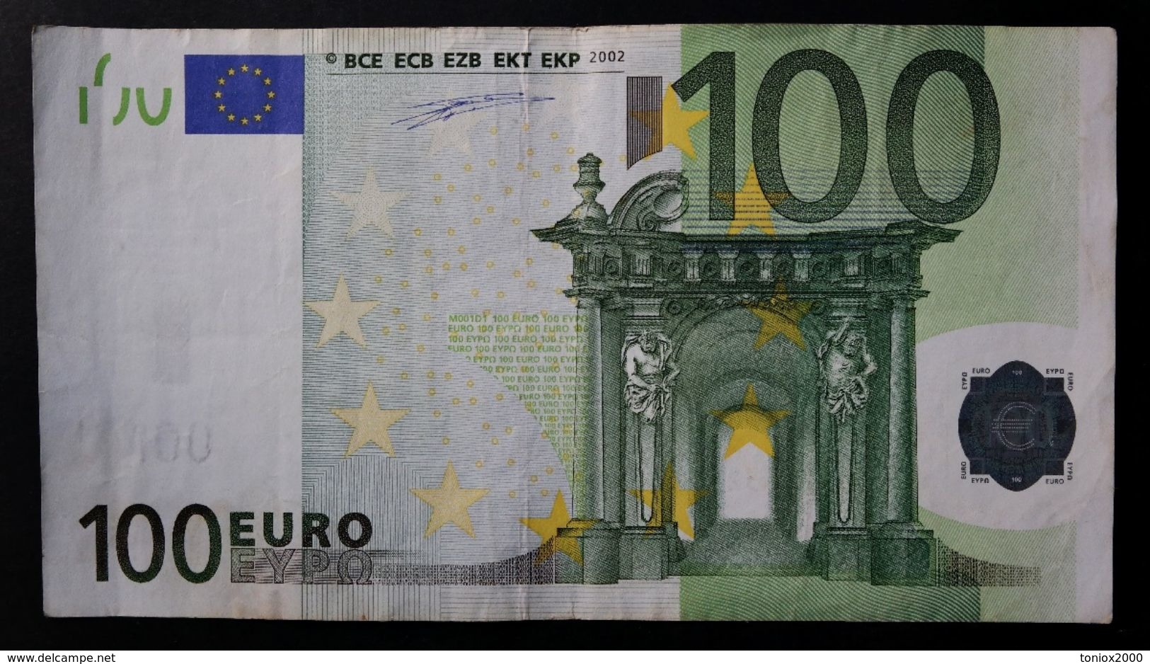 EURO . 100 Euro 2002 Duisenberg M001 V Spain - 100 Euro