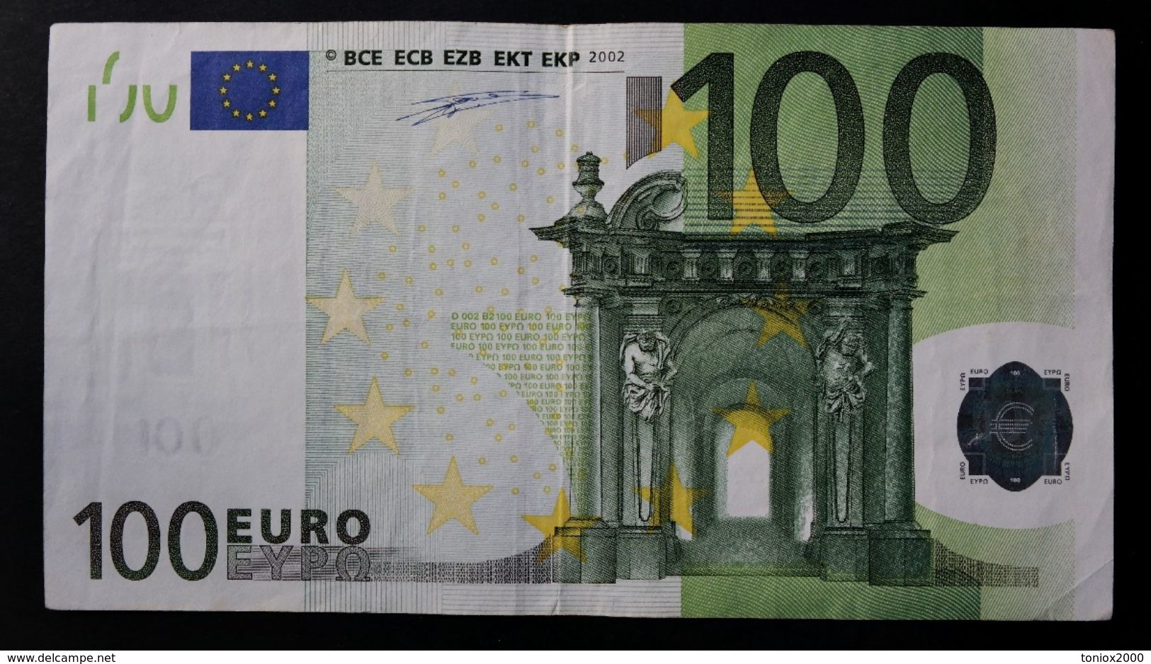 EURO . 100 Euro 2002 Duisenberg D002 L Finland - 100 Euro