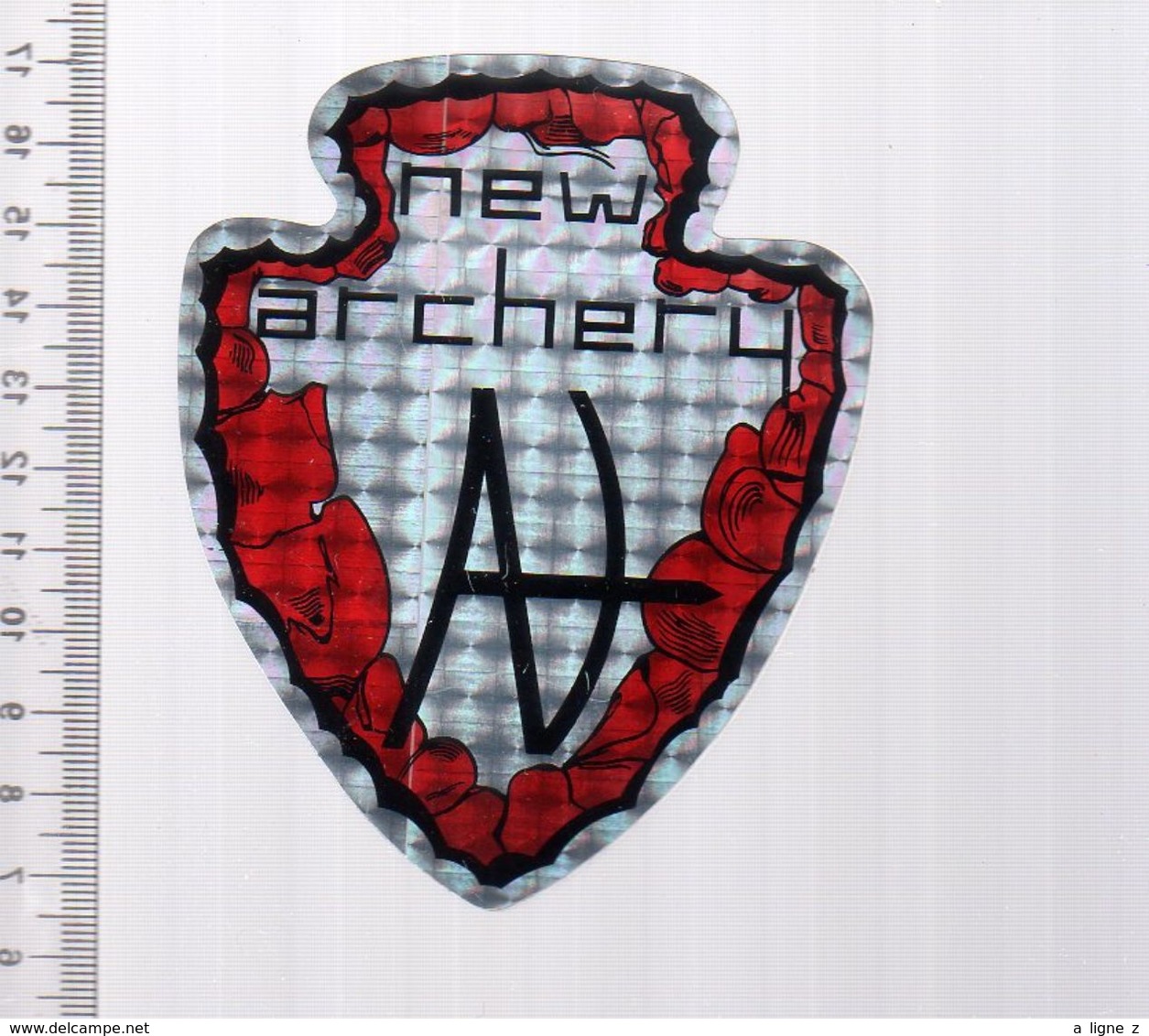 REF 10 : Autocollant Sticker Thème TIR A L'ARC Archerie Archer Compagnie New Archery - Boogschieten