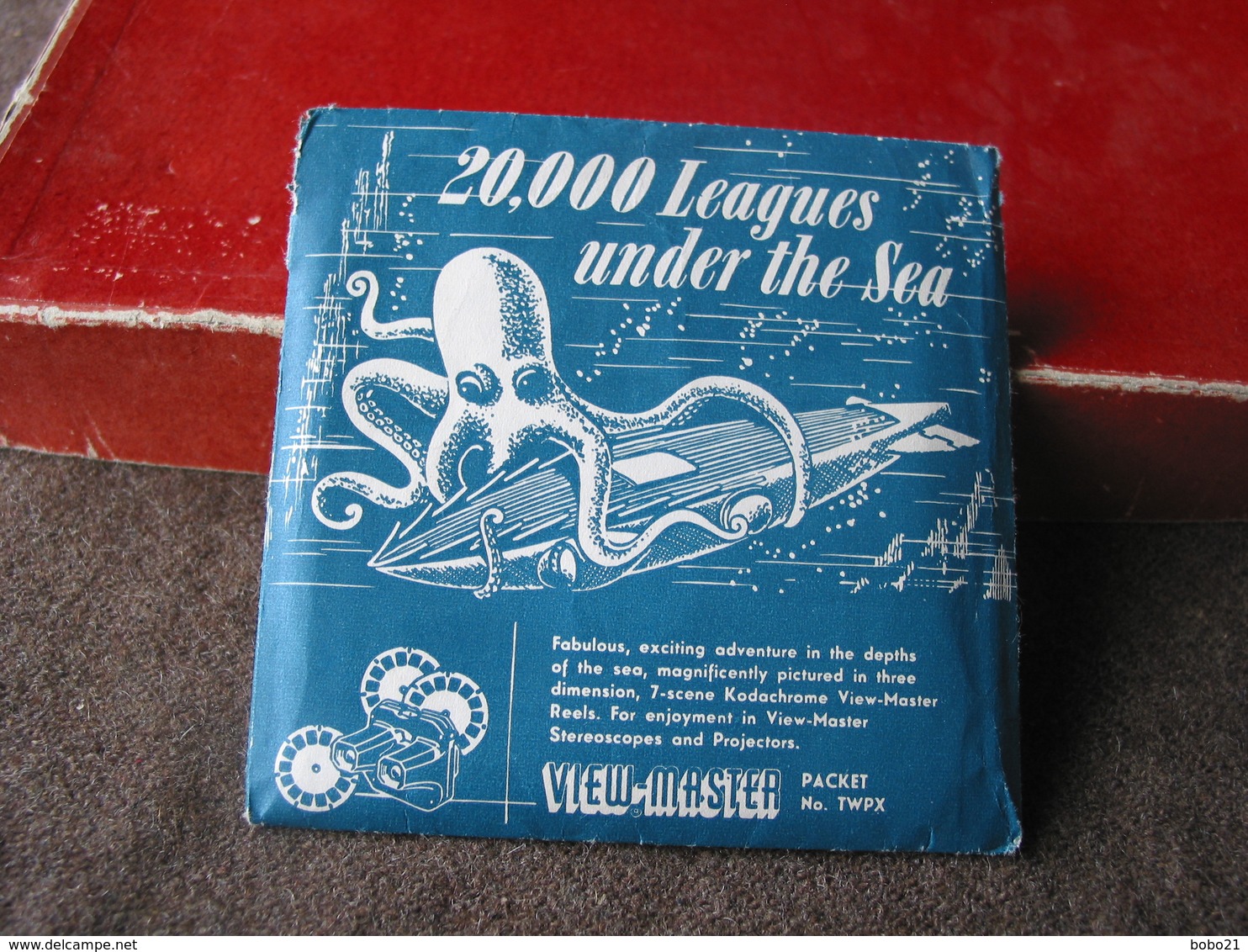 View-Master - 20000 Leagues Under The Sea ( Complet Avec Le Texte ) ( 20000lieux Sous Les Mers ) - Diapositives