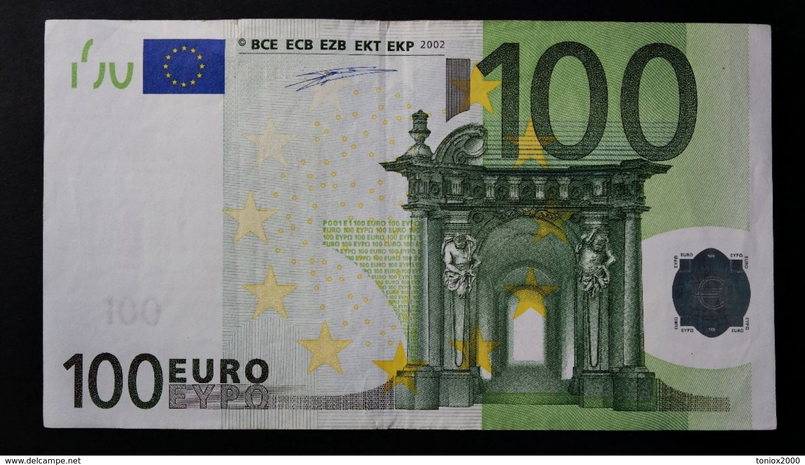 EURO . 100 Euro 2002 Duisenberg P001 X Germany - 100 Euro
