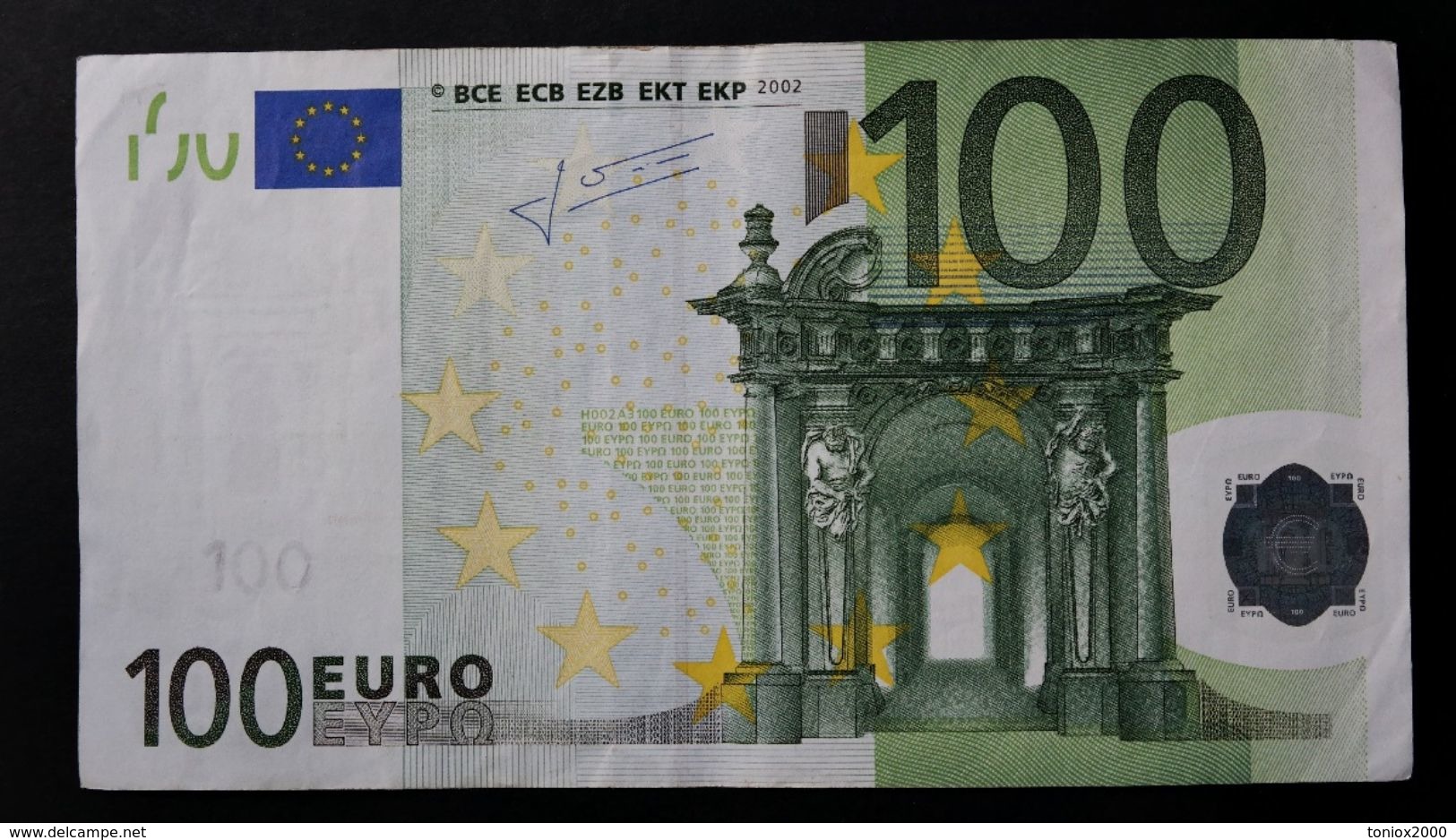 EURO . 100 Euro 2002 Trichet  H002 L Finland - 100 Euro