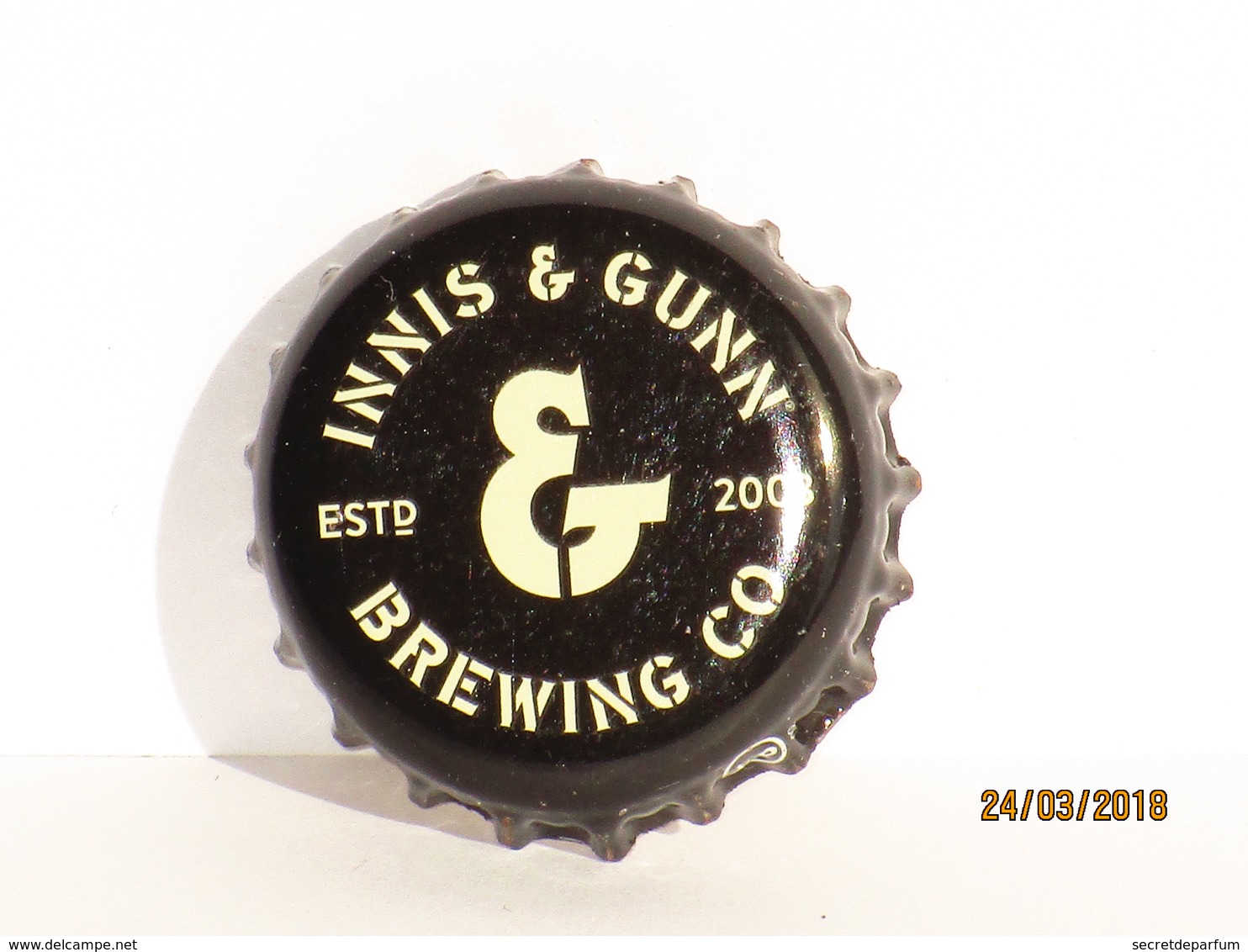 Capsules Ou Plaques De Muselet  BIÈRE INNIS & GUNN BREWING CO - Bier