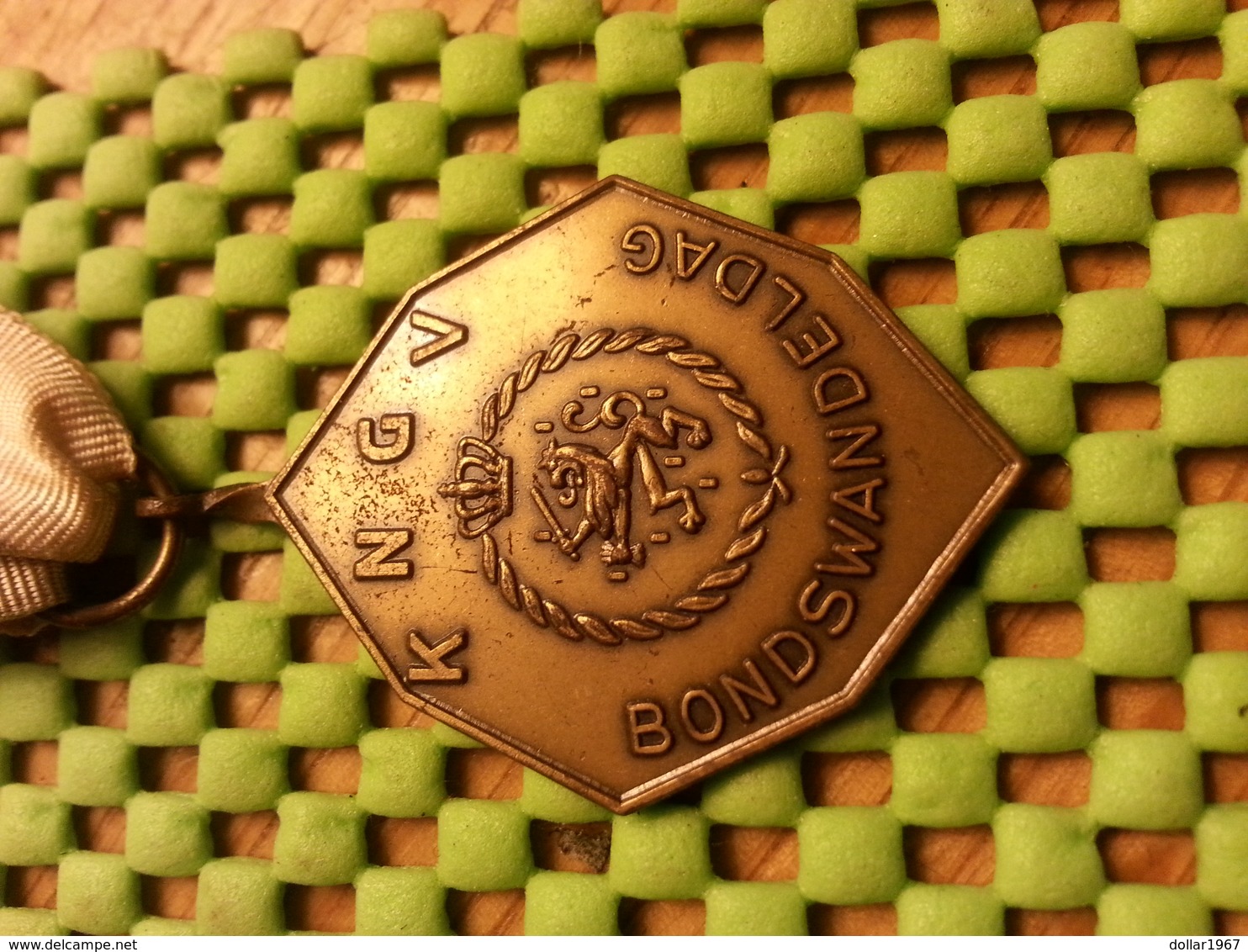 Medaille  / Medal - K.N.G.V Bondwandeldag / Walking  / Marche Pour L'Association   - The Netherlands - Andere & Zonder Classificatie