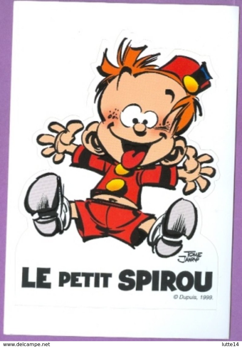 Autocollant : Le Petit SPIROU - Dupuis 1999 - Tome Janry - 10 X 15 Cm - Stickers