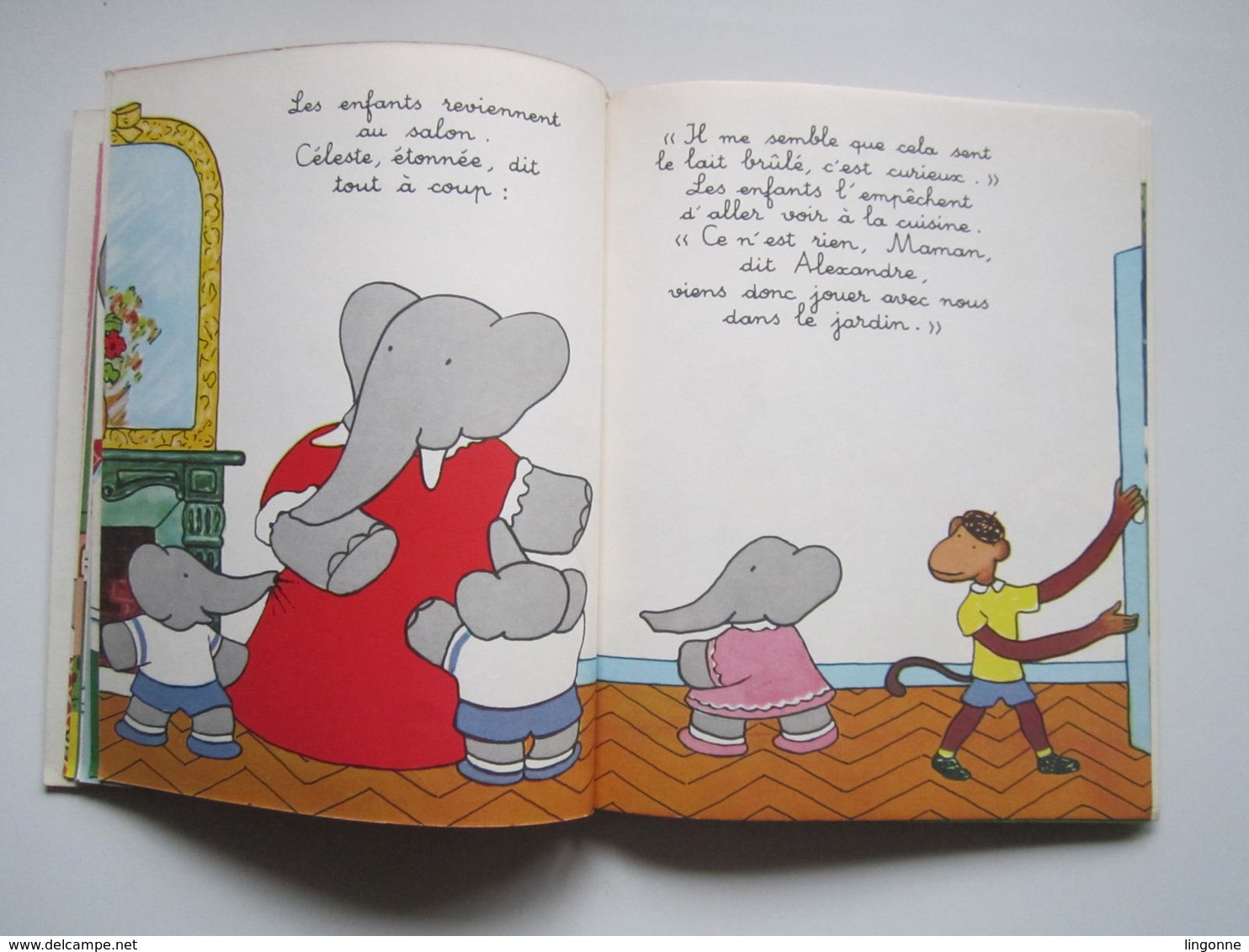 RARE BABAR PATISSIER - Laurent De Brunhoff - Les Albums Roses - 1971 Librairie Hachette